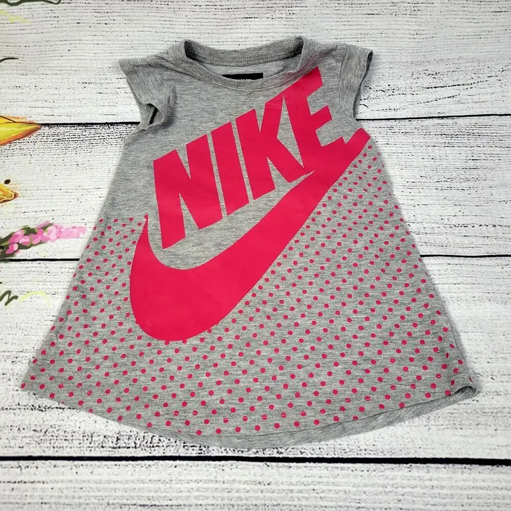 Nike Pink and Gray 2 Piece‎ Outfit Size 18M NWOT